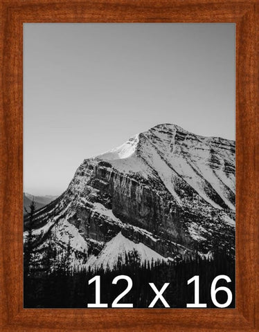 Frame It Easy 12 x 16 Russet Wood Frame (Derby)