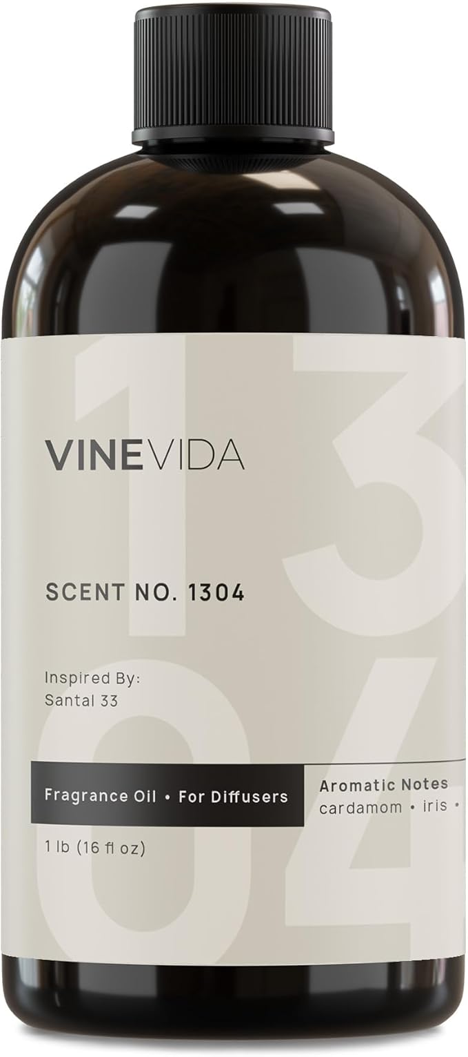 VINEVIDA Santal Diffusers Oil - Santal Essential Oils for Diffuser - Diffuser Oil Refill [16 oz]