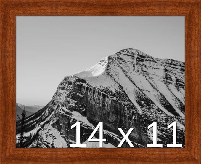 Frame It Easy 14 x 11 Russet Wood Frame (Derby)