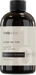 VINEVIDA [4 Fl Oz] Scent NO. 1110 Fragrance Oil for Cold Air Diffusers, Aromatic Notes of Citrus Musk Rose, Essential Oils for Diffuser Oil Refill & Air Freshener Room Spray