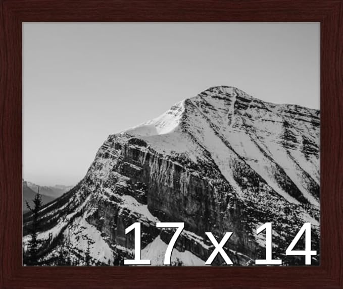 Frame It Easy 17 x 14 Merlot Wood Frame (Derby)