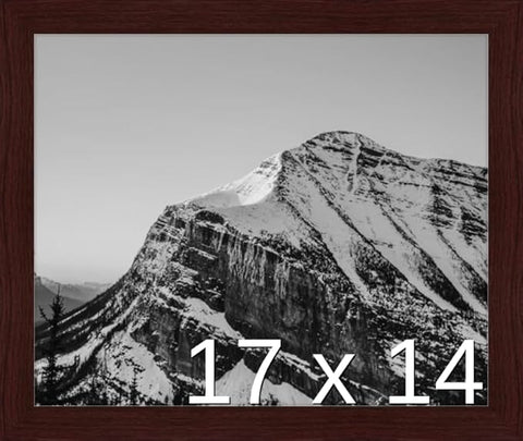 Frame It Easy 17 x 14 Merlot Wood Frame (Derby)