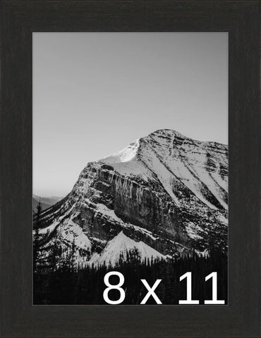 Frame It Easy 8 1/2 x 11 Coffee Wood Frame (Derby)