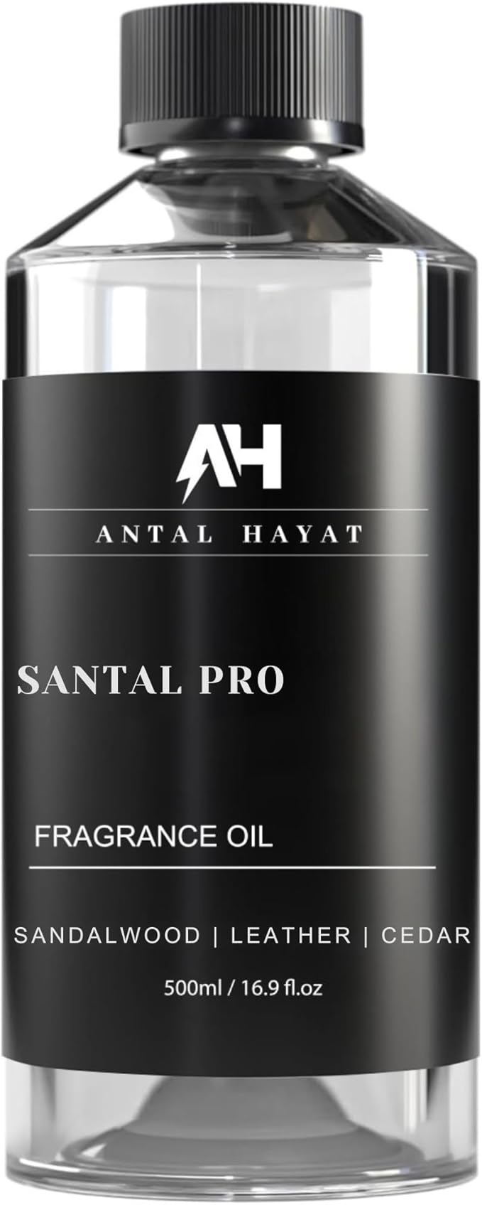 Hotel Scents Santal Diffuser Oil 500mL - Aromatherapy Fragrance Inspired by 5-Star Hotels - Notes of Sandalwood, Leather & Cedar - Inspired by Santal Perfume - Luxury Home Scents Refill