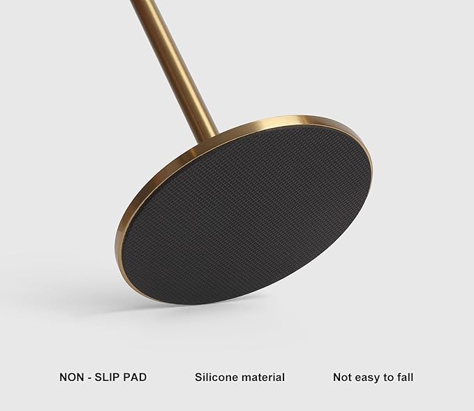 DAWALIGHT Cordless Lamp 4000mAh Rechargeable tbale lamp LED Desk Lamp Tempered Glass Stepless Dimming Black and Gold Battery Operated Portable Cordless 2700K Gold Base