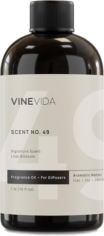 VINEVIDA [16 Fl Oz] Lilac Blossom Fragrance Oil for Cold Air Diffusers, Essential Oils for Diffuser Oil Refill & Air Freshener Room Spray
