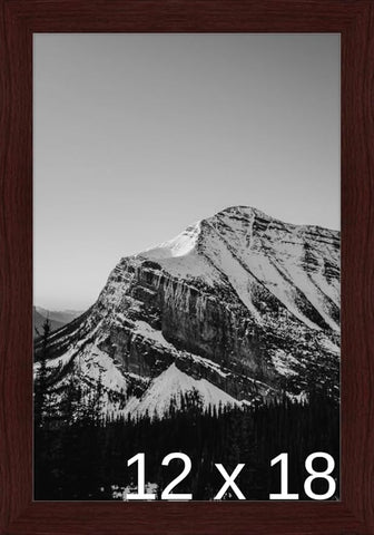 Frame It Easy 12 x 18 Merlot Wood Frame (Derby)