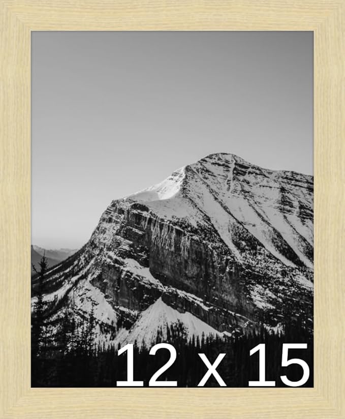Frame It Easy 12 x 15 Wheat Wood Frame (Derby)