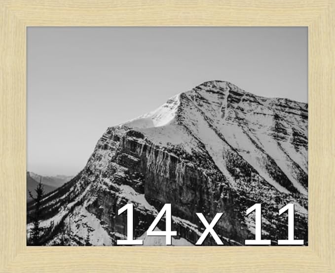 Frame It Easy 14 x 11 Wheat Wood Frame (Derby)
