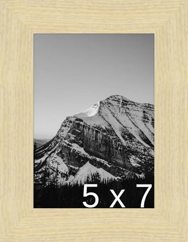 Frame It Easy 5 x 7 Wheat Wood Frame (Derby)