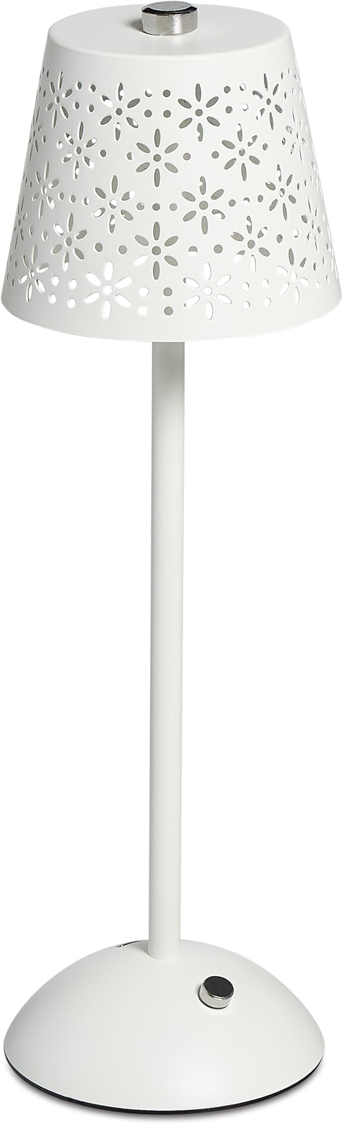 Camden Reed Table Lamp, Desk lamp, 3 Different Lighting Modes, Modern Minimal Design for Dinner/Coffee Table/Restaurant/Bedroom, Ivory