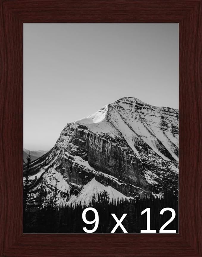 Frame It Easy 9 x 12 Merlot Wood Frame (Derby)