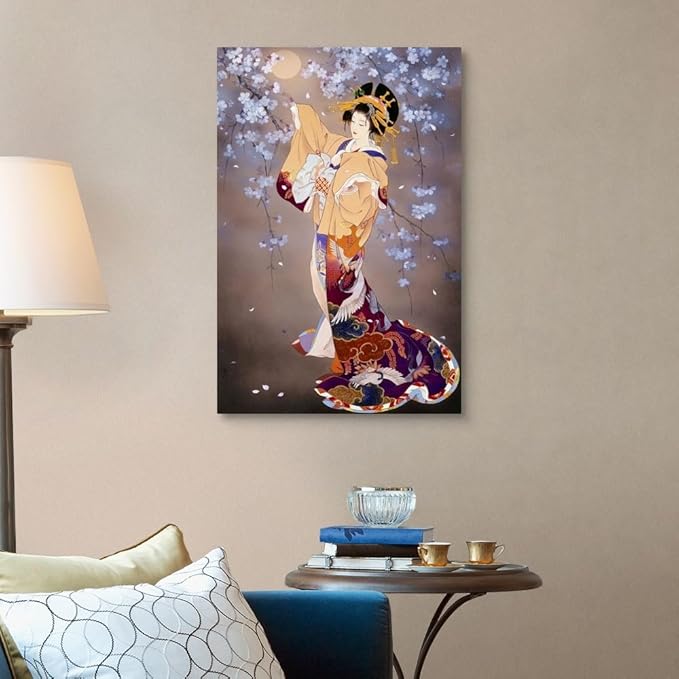 CANVAS ON DEMAND Yoi Canvas Wall Art Print by Haruyo Morita, Figurative, Home Decor, Beauty Artwork, 24" x36in