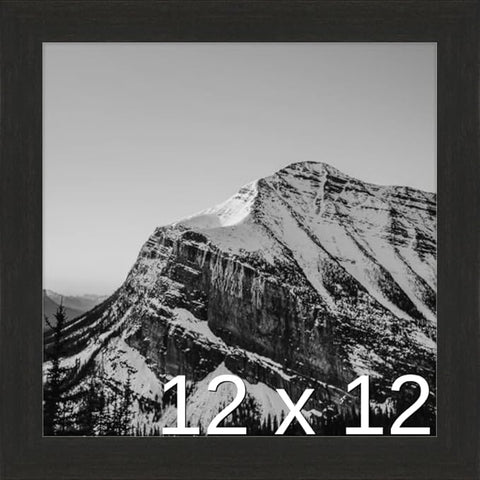 Frame It Easy 12 x 12 Coffee Wood Frame (Derby)