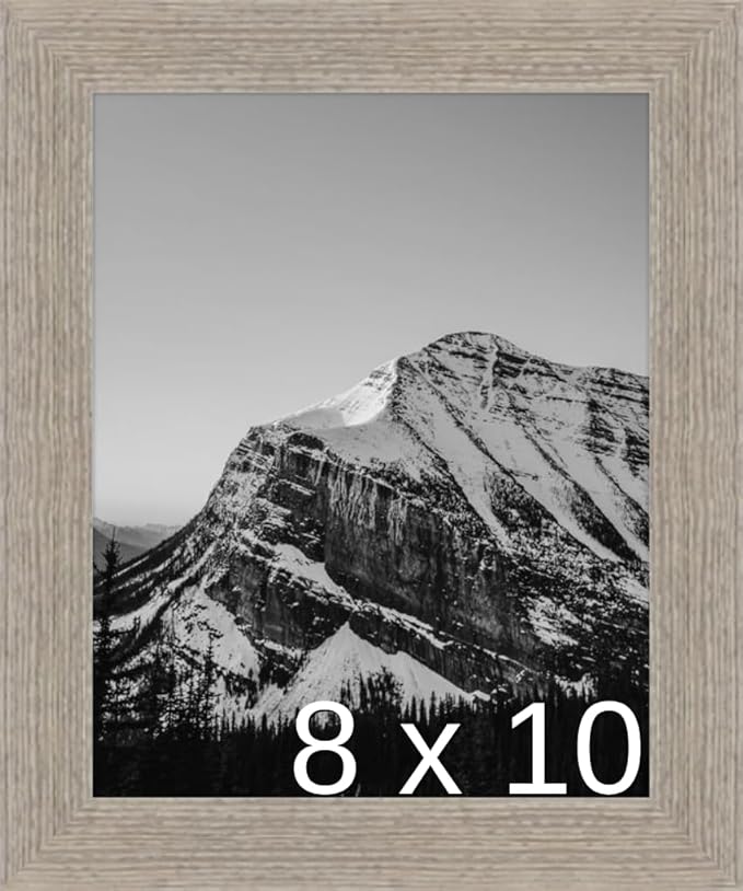 Frame It Easy 8 x 10 Rustic Gray Wood Frame (Derby)