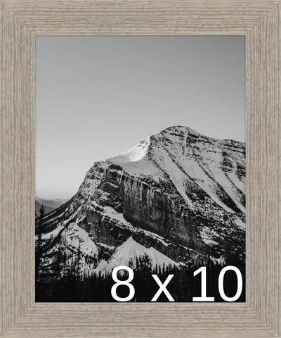 Frame It Easy 8 x 10 Rustic Gray Wood Frame (Derby)
