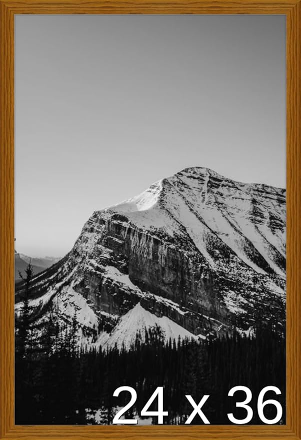 Frame It Easy 24 x 36 Hazel Wood Frame (Derby)