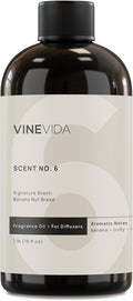 VINEVIDA [16 Fl Oz] Banana Nut Bread Fragrance Oil for Cold Air Diffusers, Essential Oils for Diffuser Oil Refill & Air Freshener Room Spray