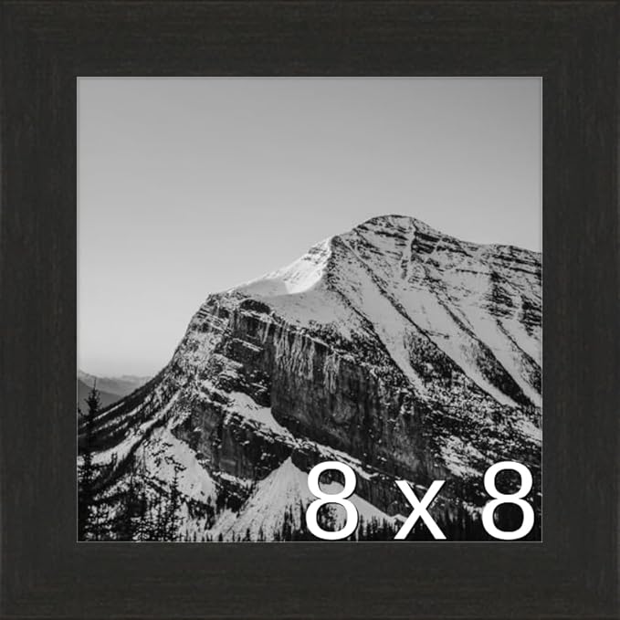 Frame It Easy 8 x 8 Coffee Wood Frame (Derby)