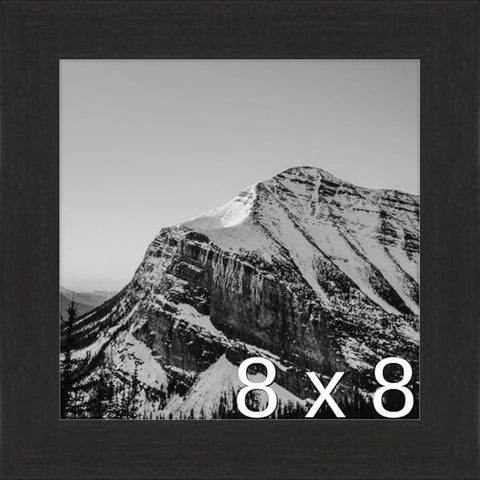 Frame It Easy 8 x 8 Coffee Wood Frame (Derby)