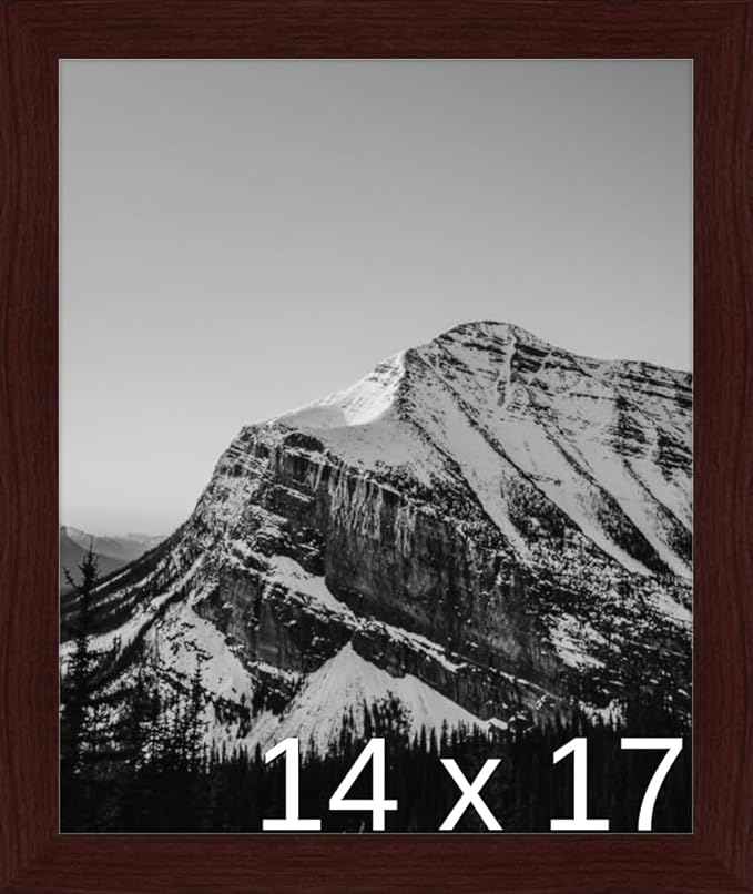 Frame It Easy 14 x 17 Merlot Wood Frame (Derby)