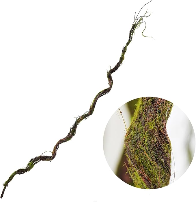 70.86" Artificial Tree Branches Reptile Vines Twigs Fake Tree Trunk Liana for Cherry Blossom Flowers Wall Hanging Grapevine Garland Wedding Garden Christmas Halloween Outdoor Decoration