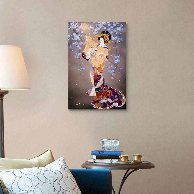 CANVAS ON DEMAND Yoi Canvas Wall Art Print by Haruyo Morita, Figurative, Home Decor, Beauty Artwork, 20" x30in