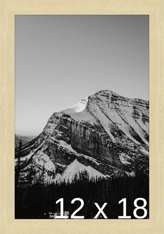 Frame It Easy 12 x 18 Wheat Wood Frame (Derby)