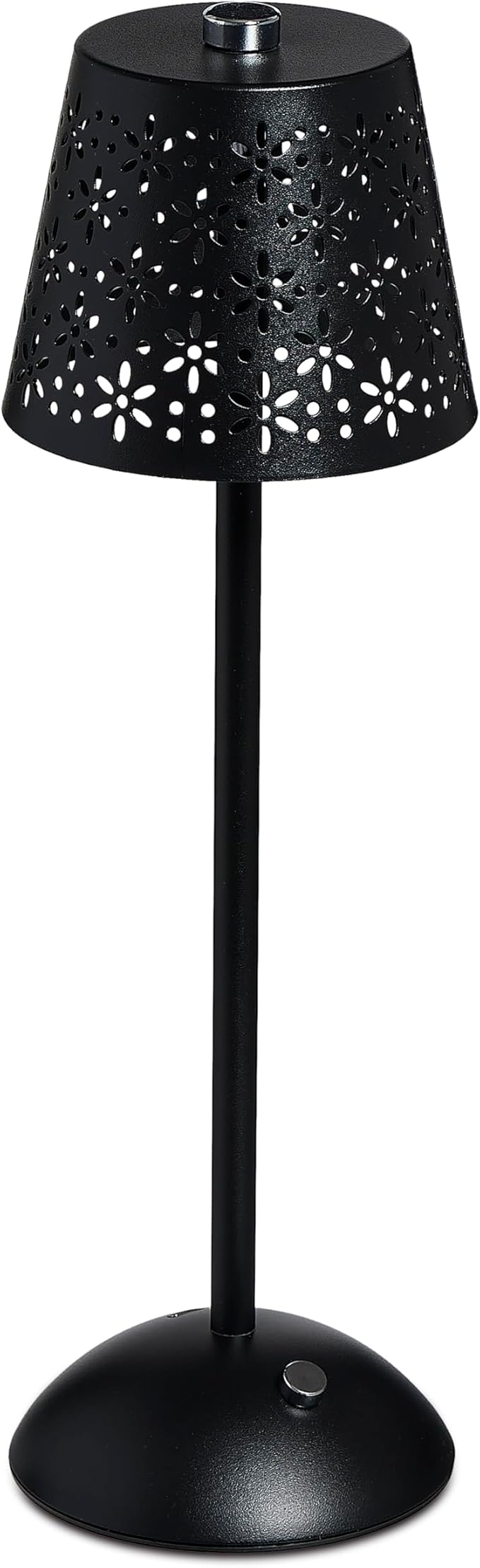 Camden Reed Table Lamp, Desk lamp, 3 Different Lighting Modes, Modern Minimal Design for Dinner/Coffee Table/Restaurant/Bedroom, Black