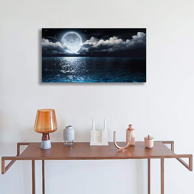 Looife Custom Canvas Wall Art from Your Photo 32x16 inch Frame Personalized Picture Prints Decor Wrapped Canvas Poster for Room Decoration Ready to Hang