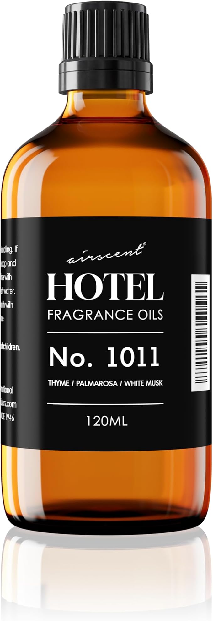 AirScent Hotel Diffuser Oil No. 1011 Inspired by The Beach Villas Hotel Scent - Premium Fragrance Oil for Ultrasonic and Waterless Diffusers and Crafting - 120 mL, 4 fl oz Dropper Bottle