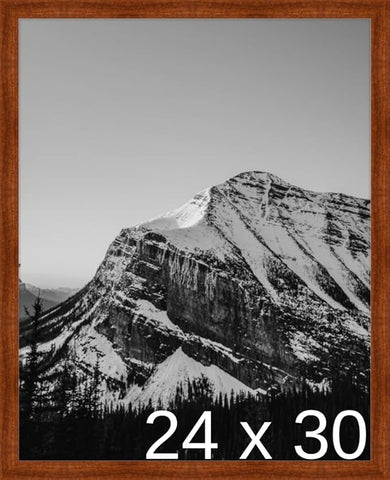 Frame It Easy 24 x 30 Russet Wood Frame (Derby)