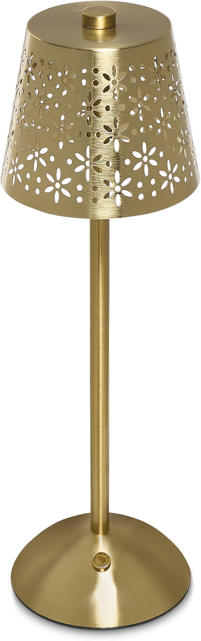 Camden Reed Table Lamp, Desk lamp, 3 Different Lighting Modes, Modern Minimal Design for Dinner/Coffee Table/Restaurant/Bedroom, Gold