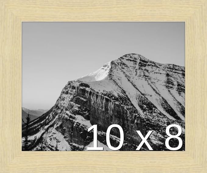 Frame It Easy 10 x 8 Wheat Wood Frame (Derby)