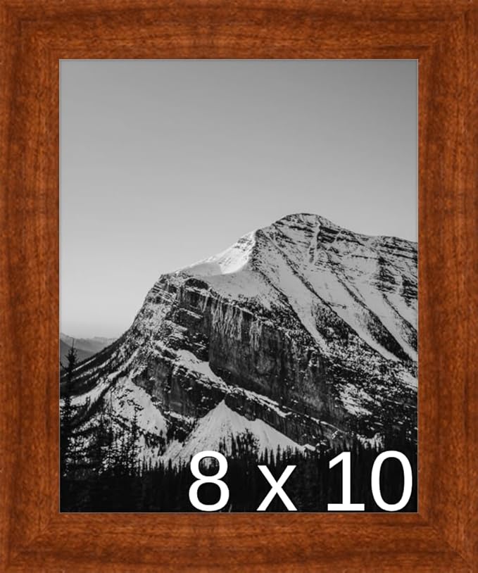 Frame It Easy 8 x 10 Russet Wood Frame (Derby)