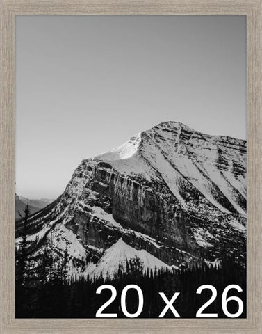 Frame It Easy 20 x 26 Rustic Gray Wood Frame (Derby)