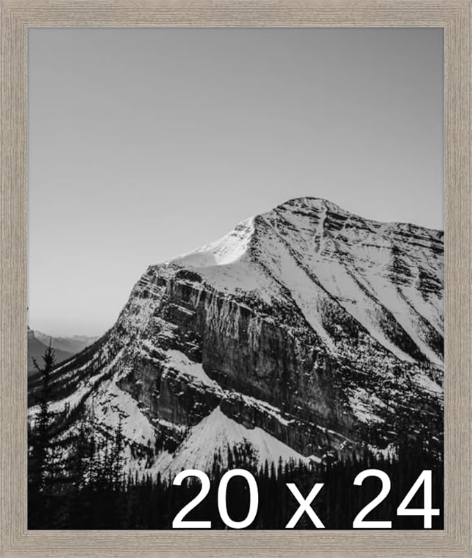 Frame It Easy 20 x 24 Rustic Gray Wood Frame (Derby)