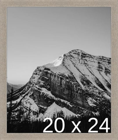 Frame It Easy 20 x 24 Rustic Gray Wood Frame (Derby)