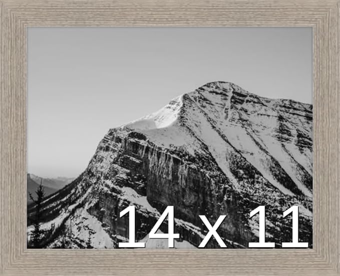 Frame It Easy 14 x 11 Rustic Gray Wood Frame (Derby)
