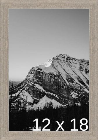 Frame It Easy 12 x 18 Rustic Gray Wood Frame (Derby)