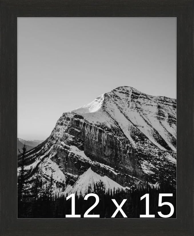 Frame It Easy 12 x 15 Coffee Wood Frame (Derby)