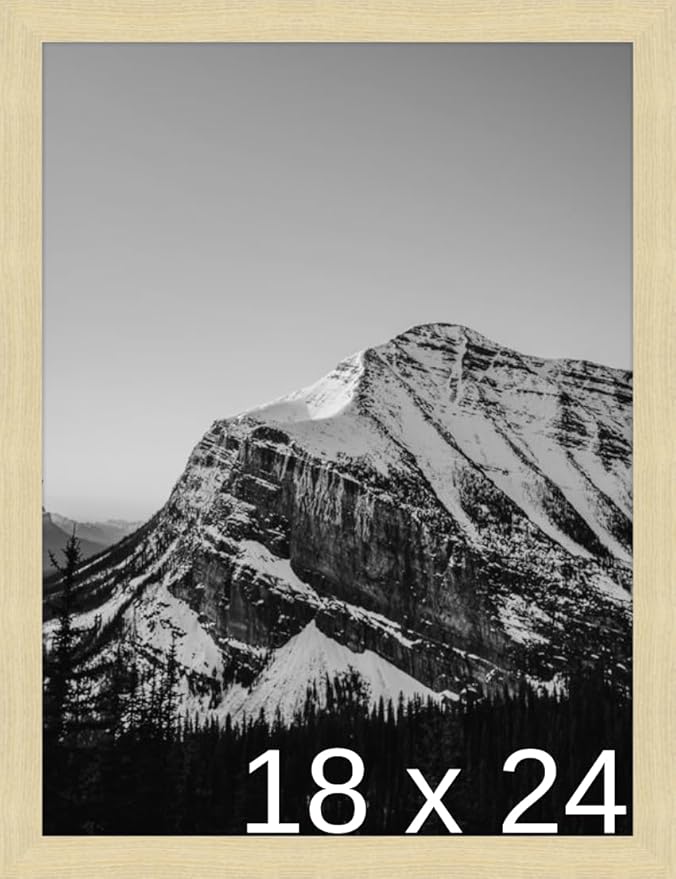 Frame It Easy 18 x 24 Wheat Wood Frame (Derby)