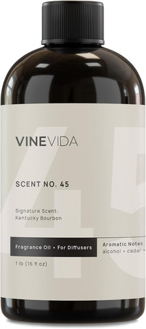 VINEVIDA [16 Fl Oz] Kentucky Bourbon Fragrance Oil for Cold Air Diffusers, Essential Oils for Diffuser Oil Refill & Air Freshener Room Spray