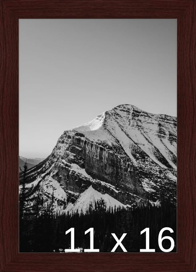 Frame It Easy 11 3/4 x 16 1/2 Merlot Wood Frame (Derby)
