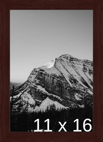 Frame It Easy 11 3/4 x 16 1/2 Merlot Wood Frame (Derby)