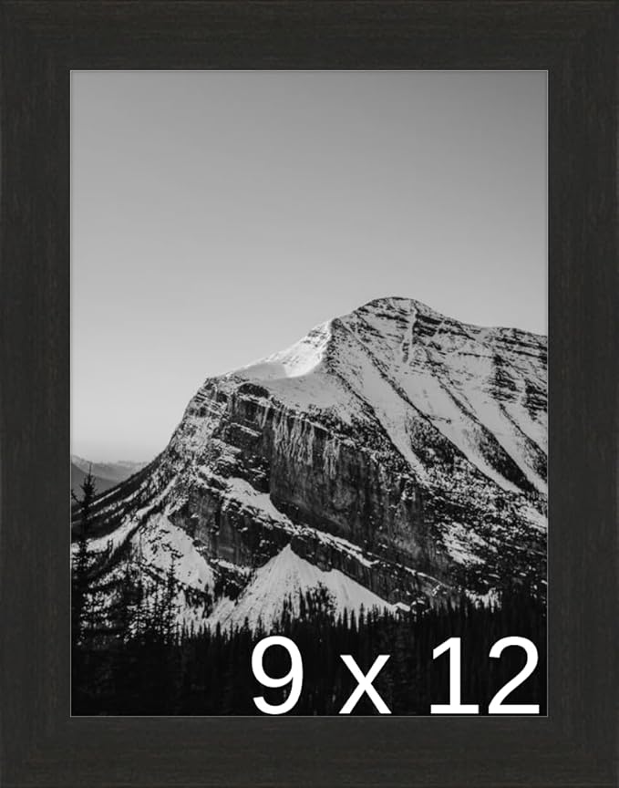 Frame It Easy 9 x 12 Coffee Wood Frame (Derby)