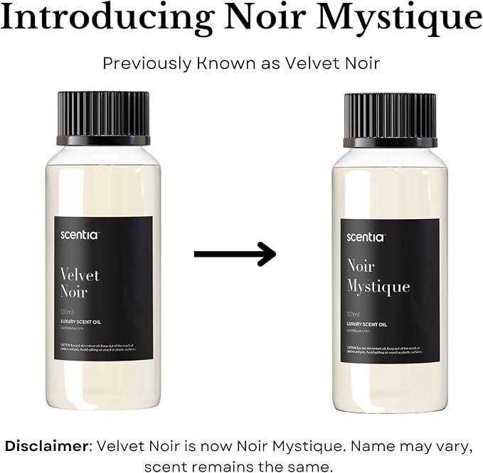 Hotel Diffuser Oil Inspired by The Edition Hotel Scent-50 mL 1.69 fl oz-Essential Oil Blend Rose, Lemon and Musk Notes for Aromatherapy Ultrasonic & Cold Diffusers-Noir Mystique, Mothers Day Gift