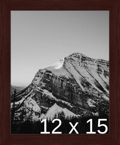 Frame It Easy 12 x 15 Merlot Wood Frame (Derby)