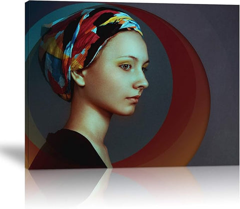 Looife Custom Canvas Wall Art from Your Photo 48x36 inch Frame Personalized Picture Prints Decor Wrapped Canvas Poster for Room Decoration Ready to Hang