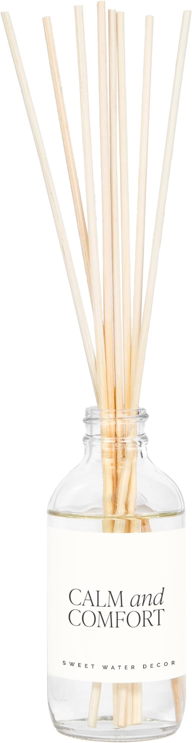 Sweet Water Decor Calm and Comfort Reed Diffuser Set | Lavender, Patchouli, Eucalyptus Spa Scented Diffusers | Air Freshener | Housewarming Gift | Aromatic Stress Relief
